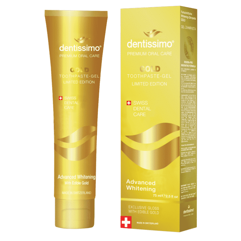 Dentissimo Advanced Whitening GOLD pasta de dinti, 75 ml