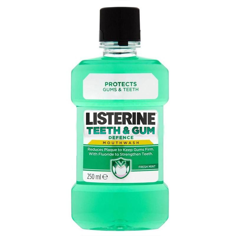 Listerine apa gura teeth&gum defence x 250ml