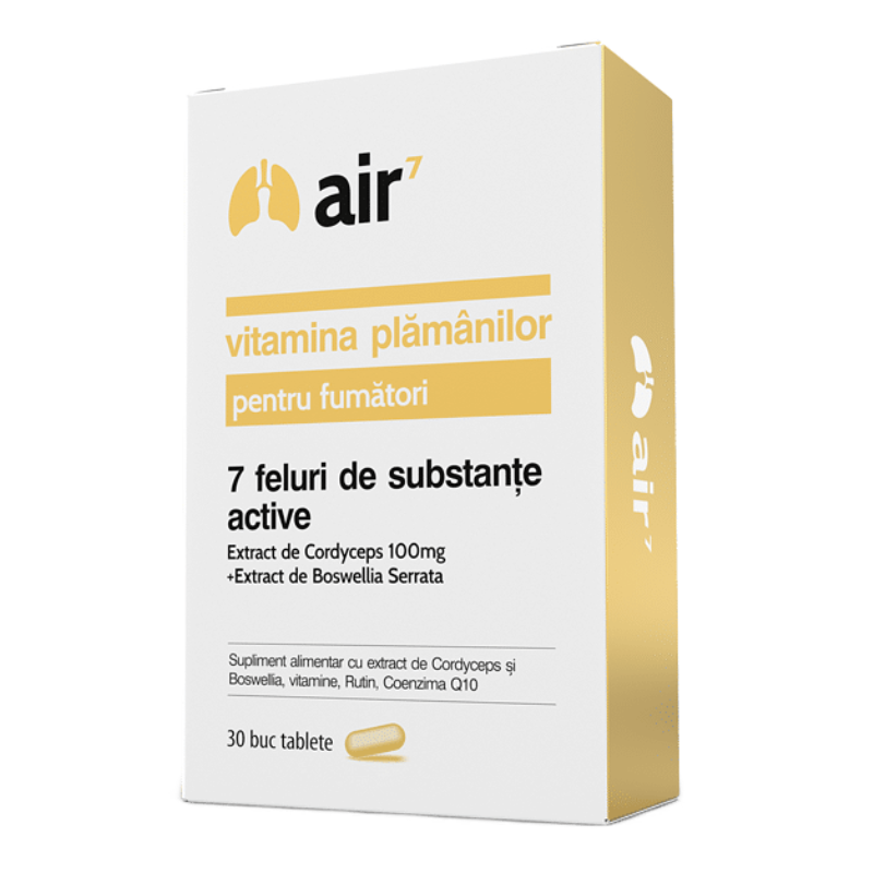 Air 7 pentru fumatori, 30 capsule, Green Splid