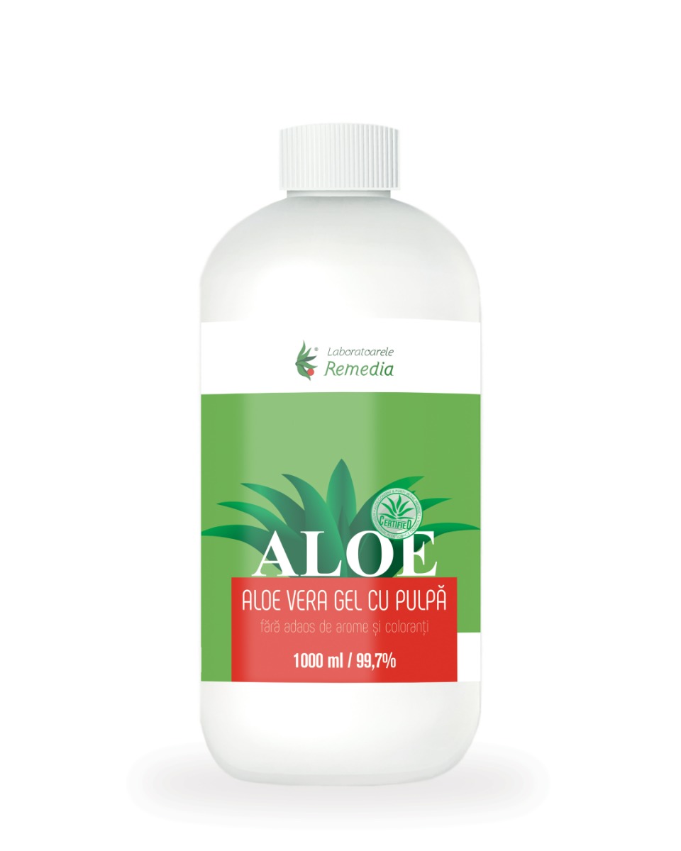 Aloe Vera gel, 1l, Laboratoarele Remedia