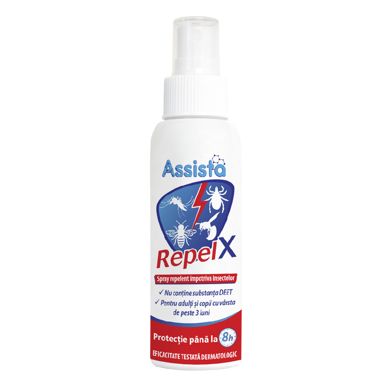 Spray impotriva insectelor RepelX, 100 ml, Assista