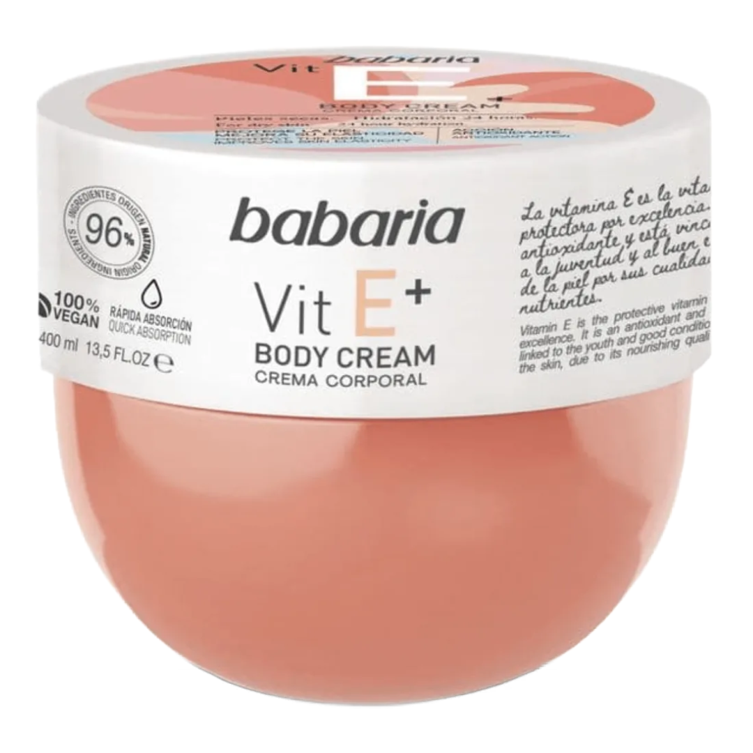 Crema de corp cu vitamina E, 400 ml, Babaria