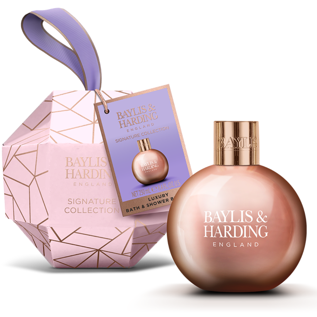 Baylis & Harding, Set cu jojoba, vanilie si ulei de migdale, Spumant pentru baie si dus, 250 ml