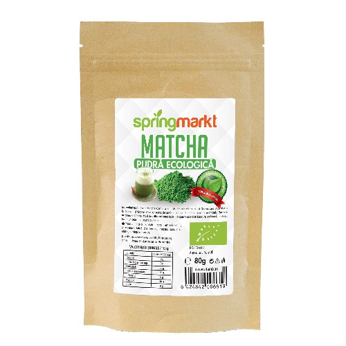 Pudra de Matcha Eco, 80g, Springmarkt