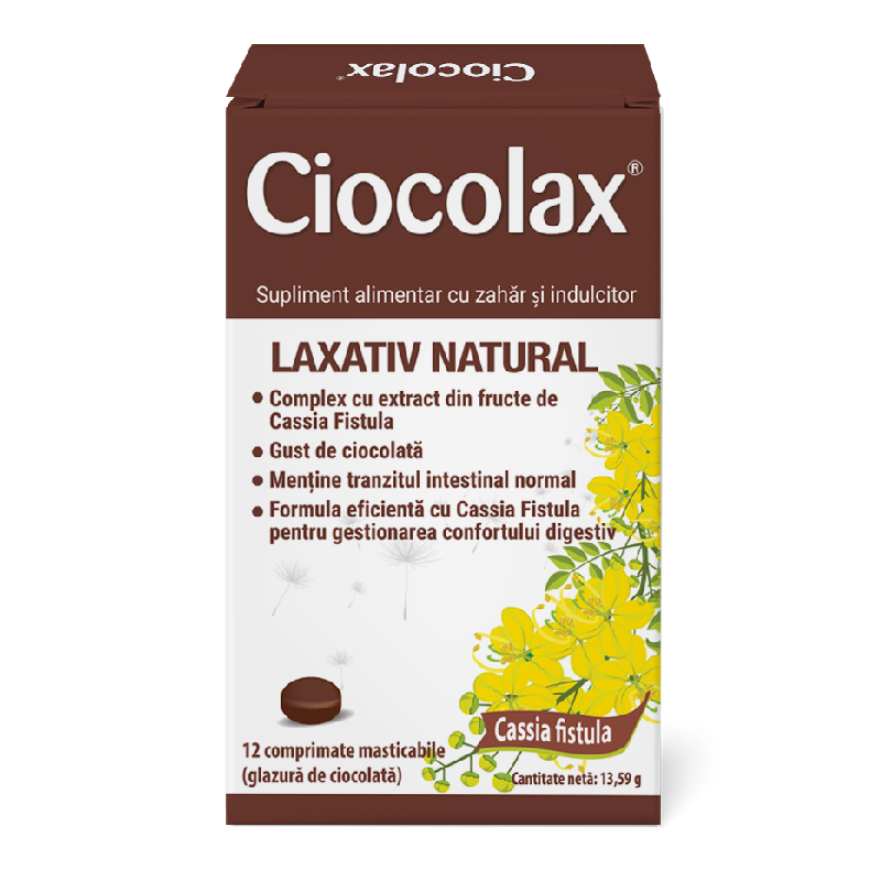 Ciocolax, 12 comprimate