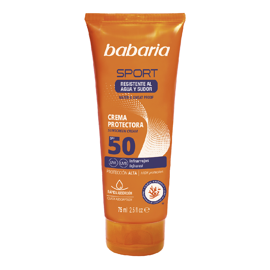 Crema cu SPF 50 Sport Sun Cream, 75ml, Babaria