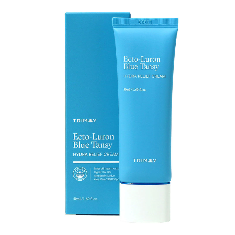 Crema hidratanta calmanta pentru fata, Ecto-Luron Blue Tansy Hydra Relief, 50 ml, Trimay