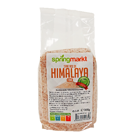 Sare roz de himalaya fina, 500g, Springmarkt