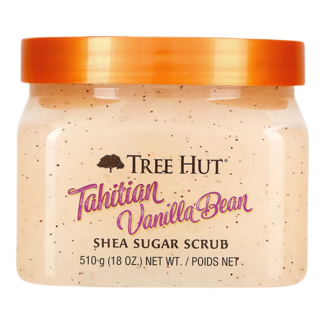 Scrub exfoliant pentru corp Tahitian Vanilla Bean, 510g, Tree Hut