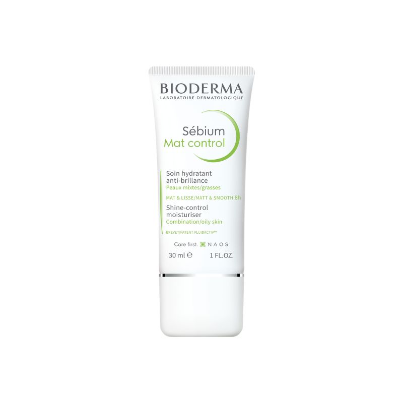 Fluid hidratant matifiant Sebium Mat Control, 30 ml, Bioderma