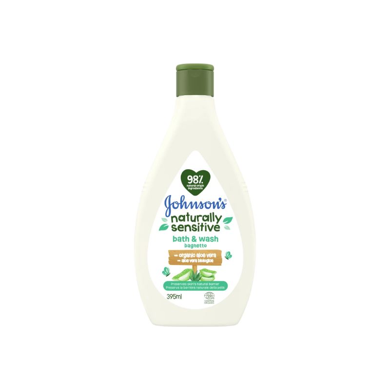 Gel de dus pentru copii Naturally Sensitive, 395 ml, Johnson´s