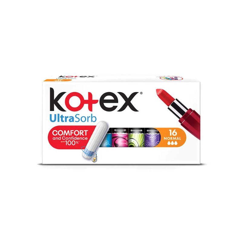 Tampoane interne normal ultrasorb, 16 bucati, Kotex