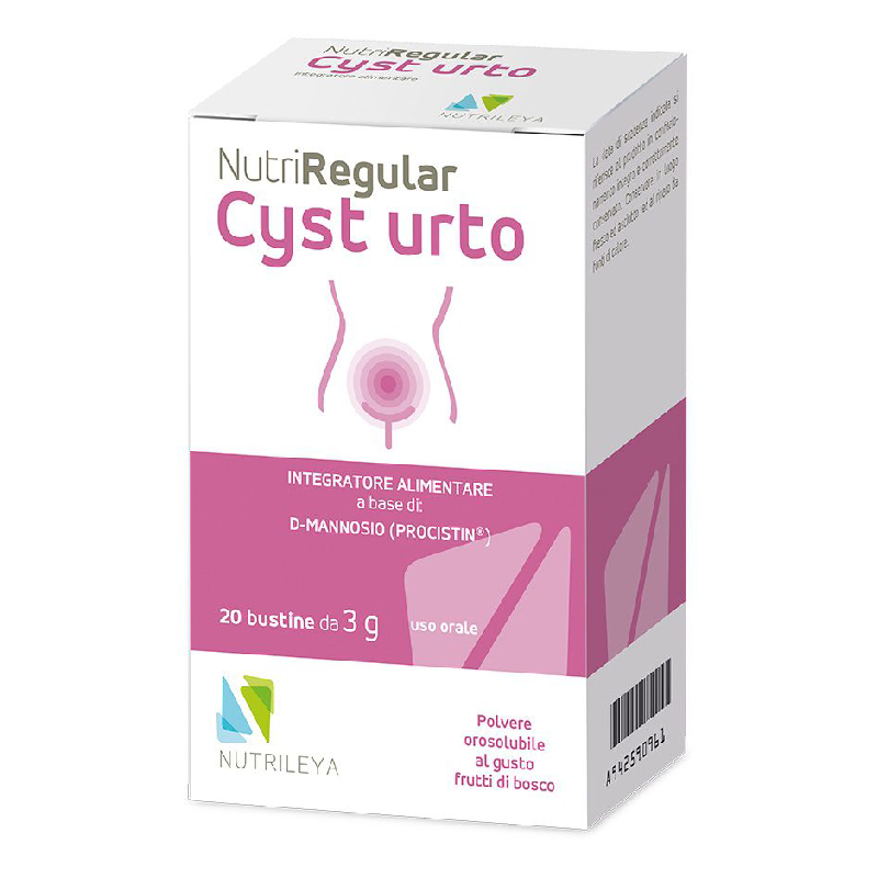 NutriRegular Cyst urto, 20 plicuri, Nutrileya