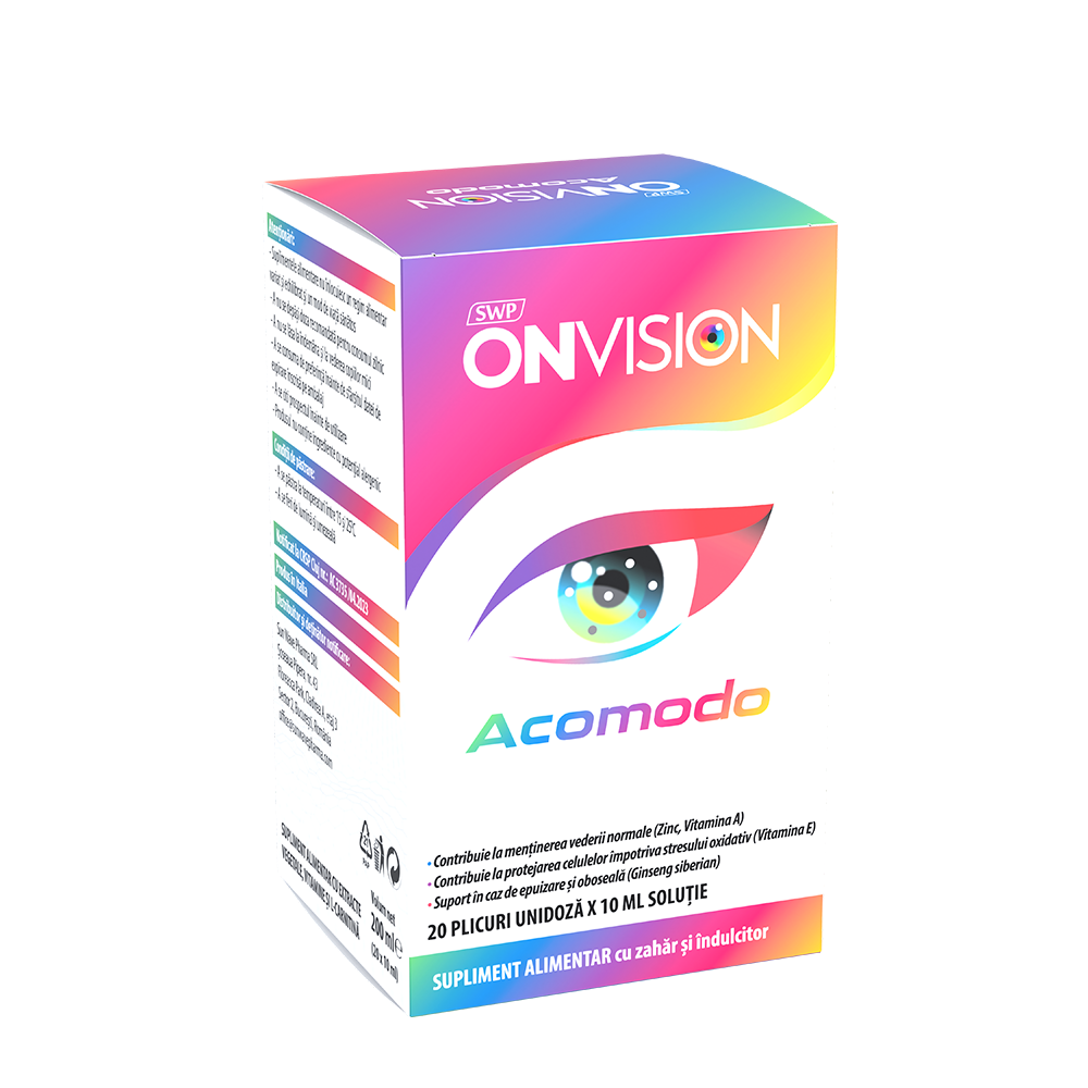 Ovision Acomodo, 20 plicuri, Sun Wave Pharma