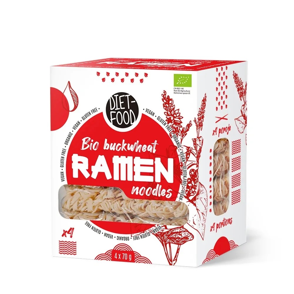 Paste Eco ramen tip Soba 100% Hrisca, 280g, Diet Food