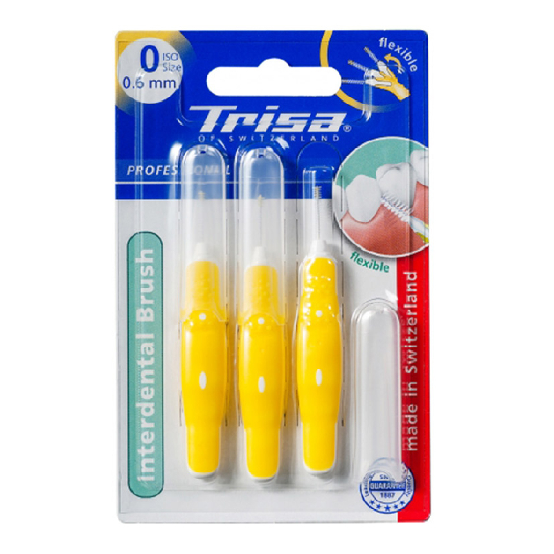 Periuta de dinti Interdental Brush ISO 0, 0,6mm, Trisa