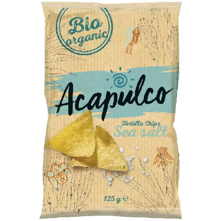 Tortilla Chips Bio, 125g, Acapulco