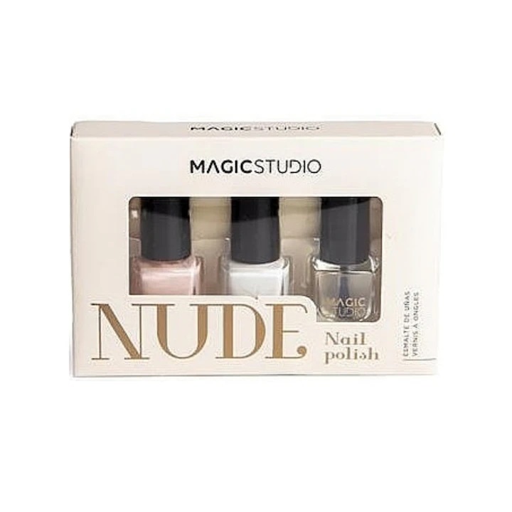 Set oje Nude cu 3 nunate 12263, 3 x 6ml, Magic Studio