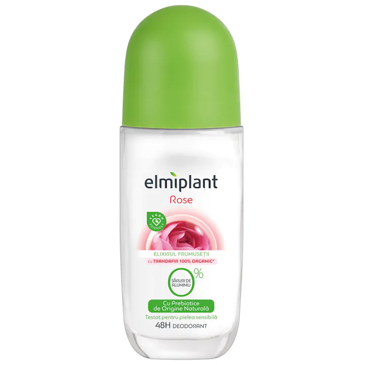 Deodorant roll-on antiperspirant Rose Elixir, 50ml, Elmiplant