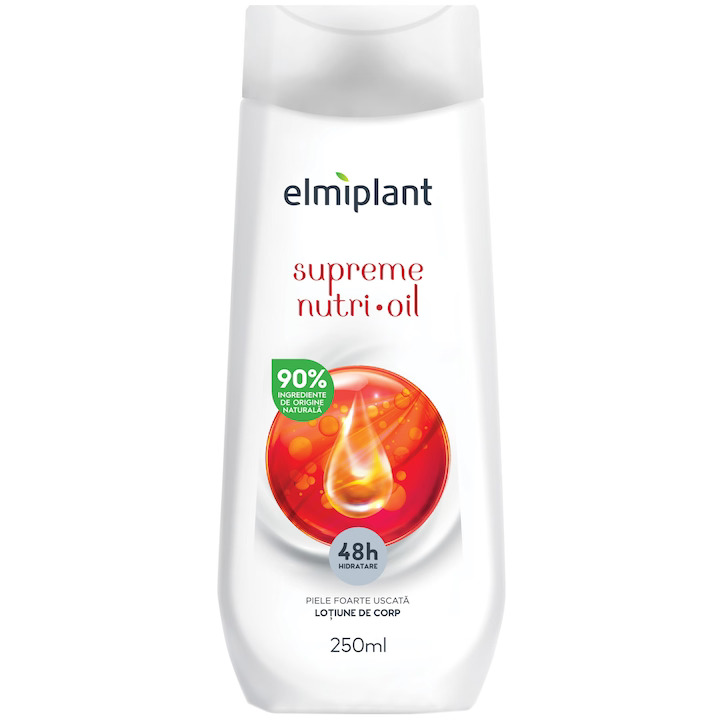 Lotiune de corp Supreme Nutri Oil, 250ml, Elmiplant