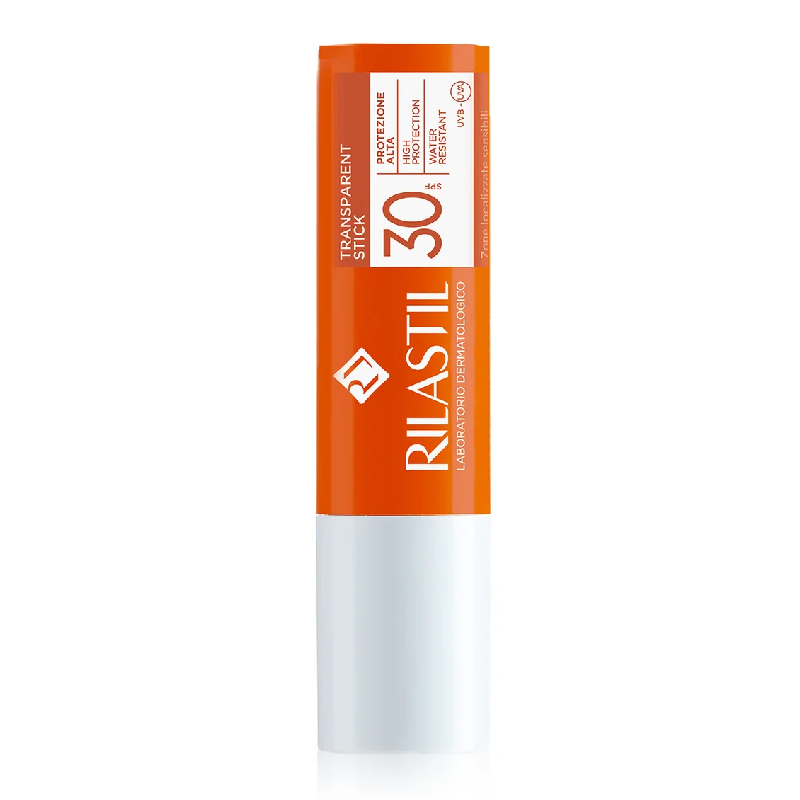 Stick transparent pentru protectia solara SUN SYSTEM, SPF30, 4 ml, RILASTIL