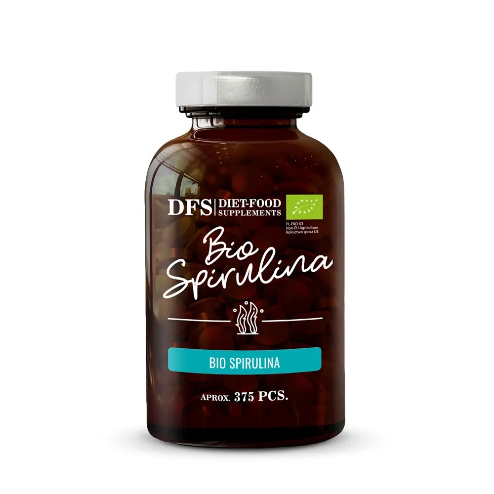 Spirulina Eco, 375 tablete, Diet Food