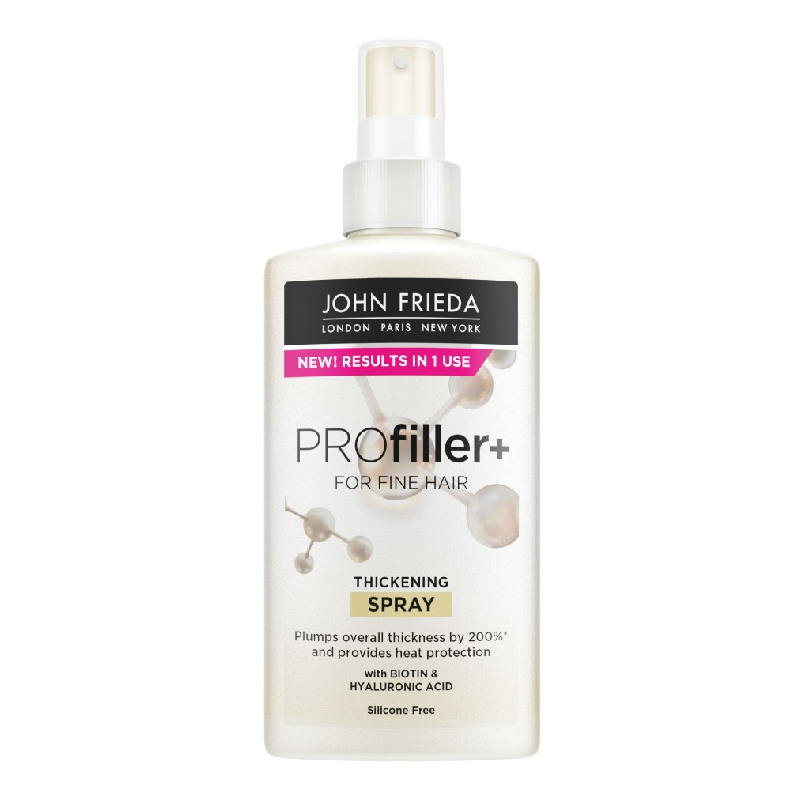 Spray cu protectie termica pentru ingrosarea parului fin ProFiller+, 250 ml, John Frieda