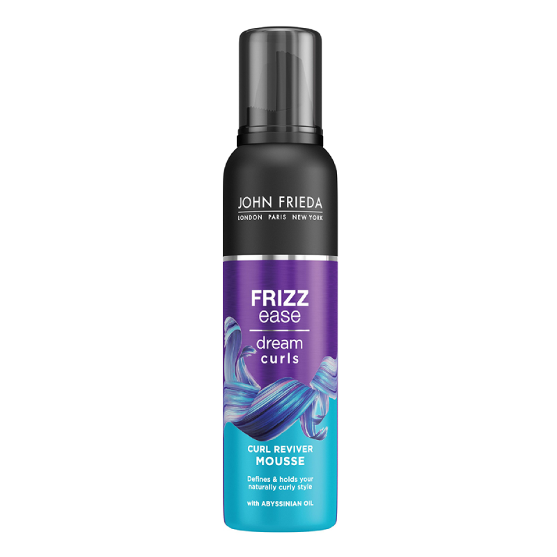 Spuma cu protectie termica pentru par ondulat Frizz Ease Dream Curls, 200 ml, John Frieda