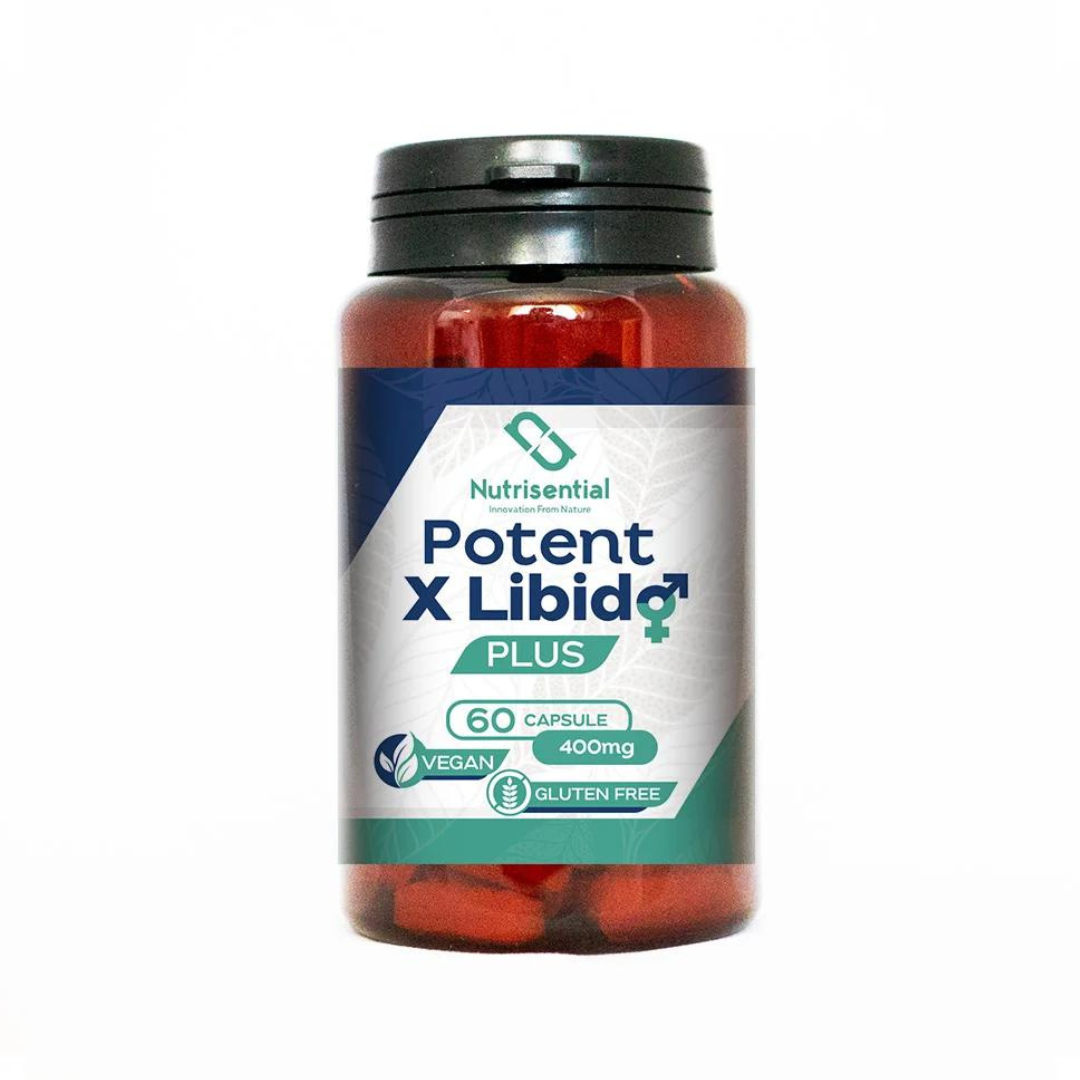 Supliment pentru potenta PotentXLibido Plus, 60 capsule, Nutrisential