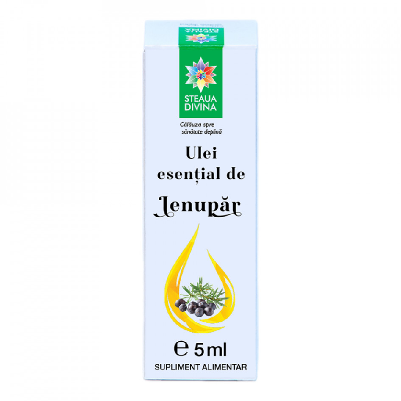 Ulei esential de Ienupar, 5ml, Steaua Divina