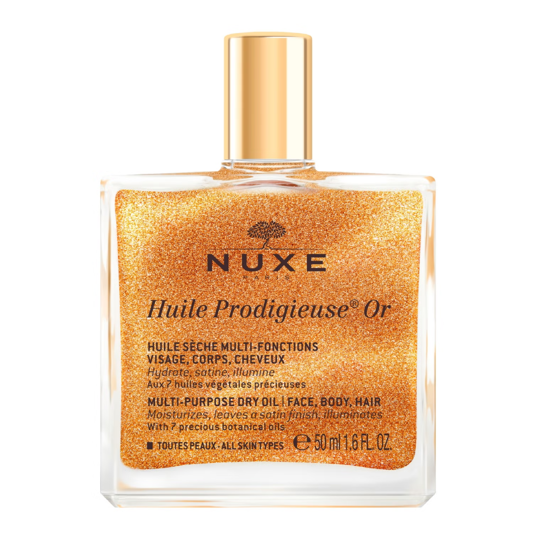 Ulei uscat cu particule stralucitoare Huile Prodigieuse OR, 50 ml, Nuxe