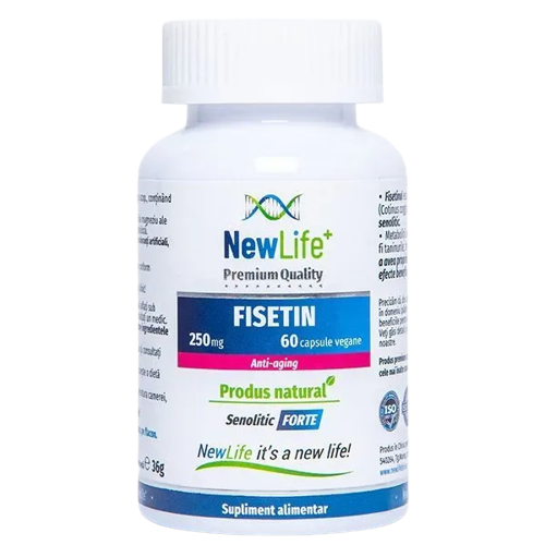 Fisetin 250mg, 60 capsule, NewLife