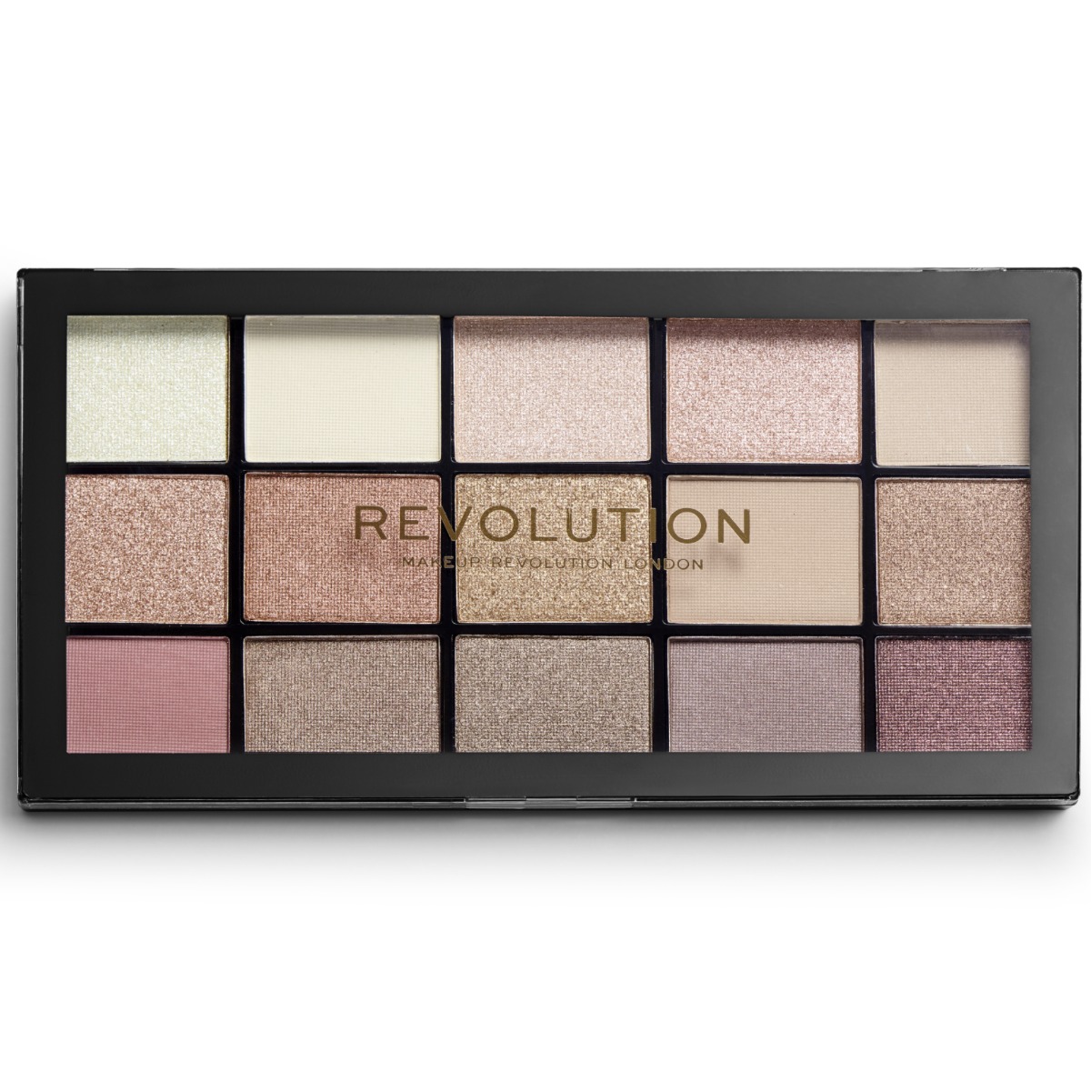 Paleta de farduri pentru pleoape Reloaded Iconic 3.0, 16.5g, Makeup Revolution