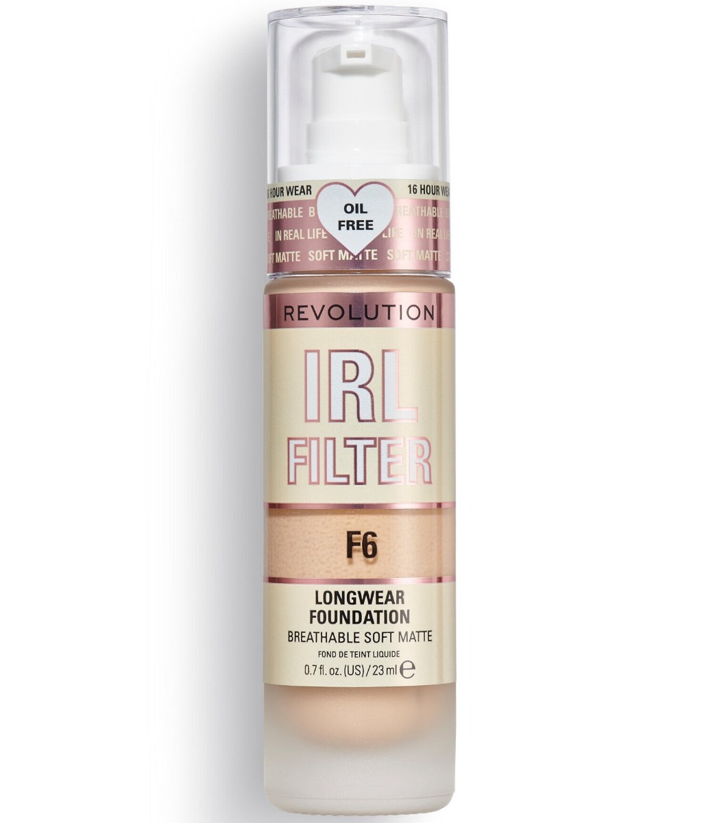 Fond de ten IRL Filter Longwear Foundation F6, 23ml, Makeup Revolution