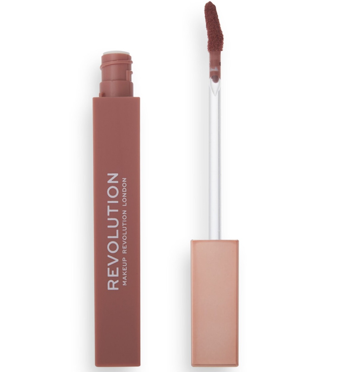 Ruj de buze cremos IRL Whipped Lip Creme Caramel Syrup, 1.8ml, Makeup Revolution