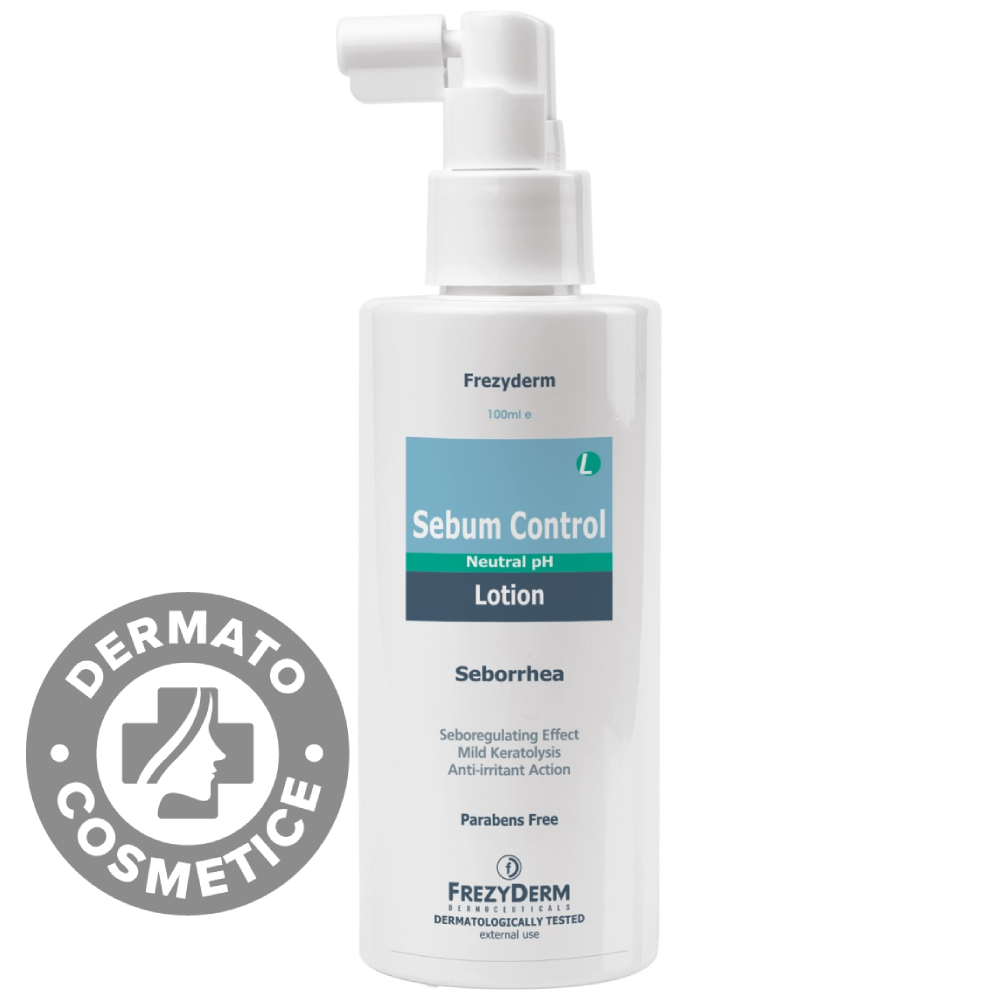 Lotiune tonica pentru par Sebum Control, 100ml, Frezyderm