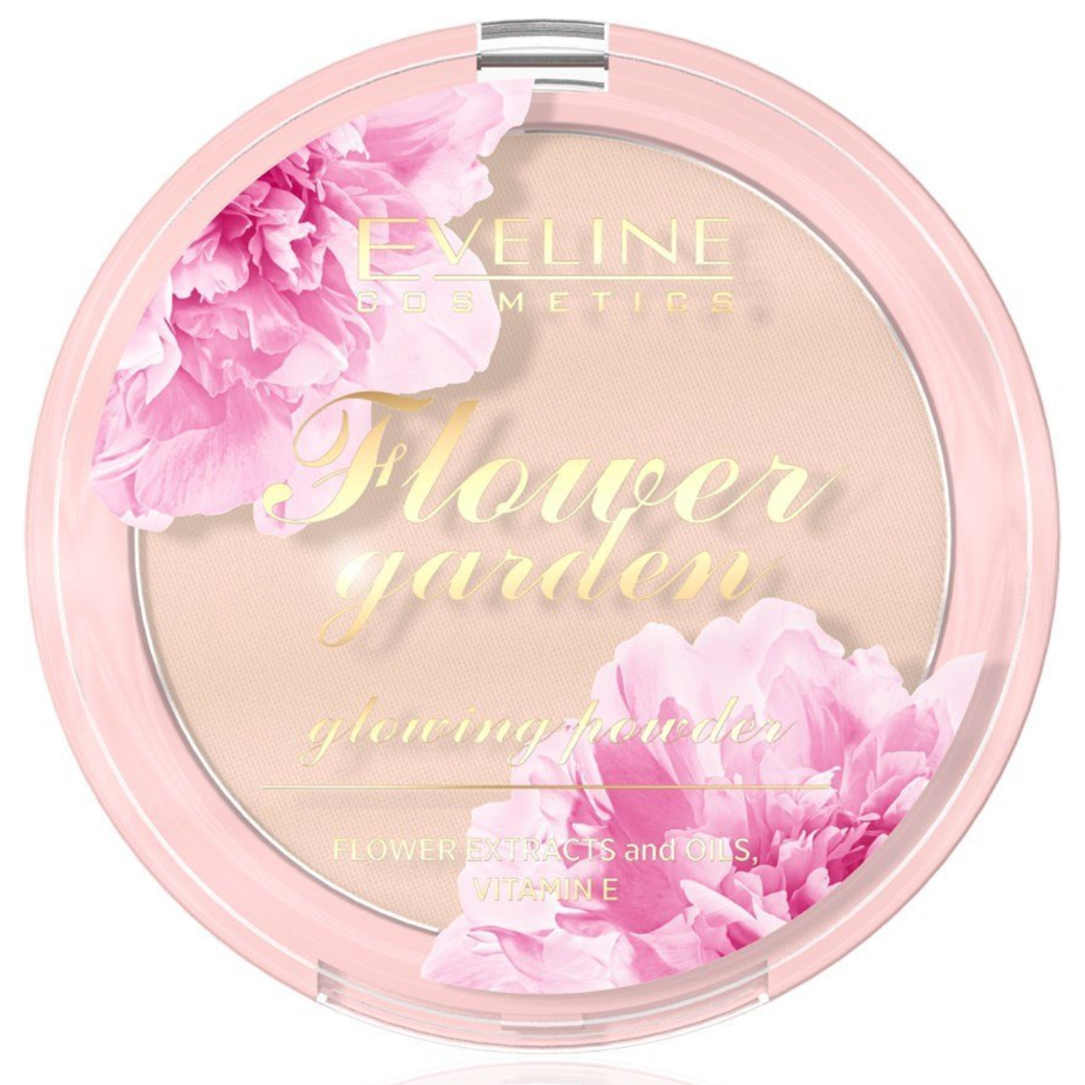 Pudra iluminatoare Flower Garden, 8g, Eveline Cosmetics