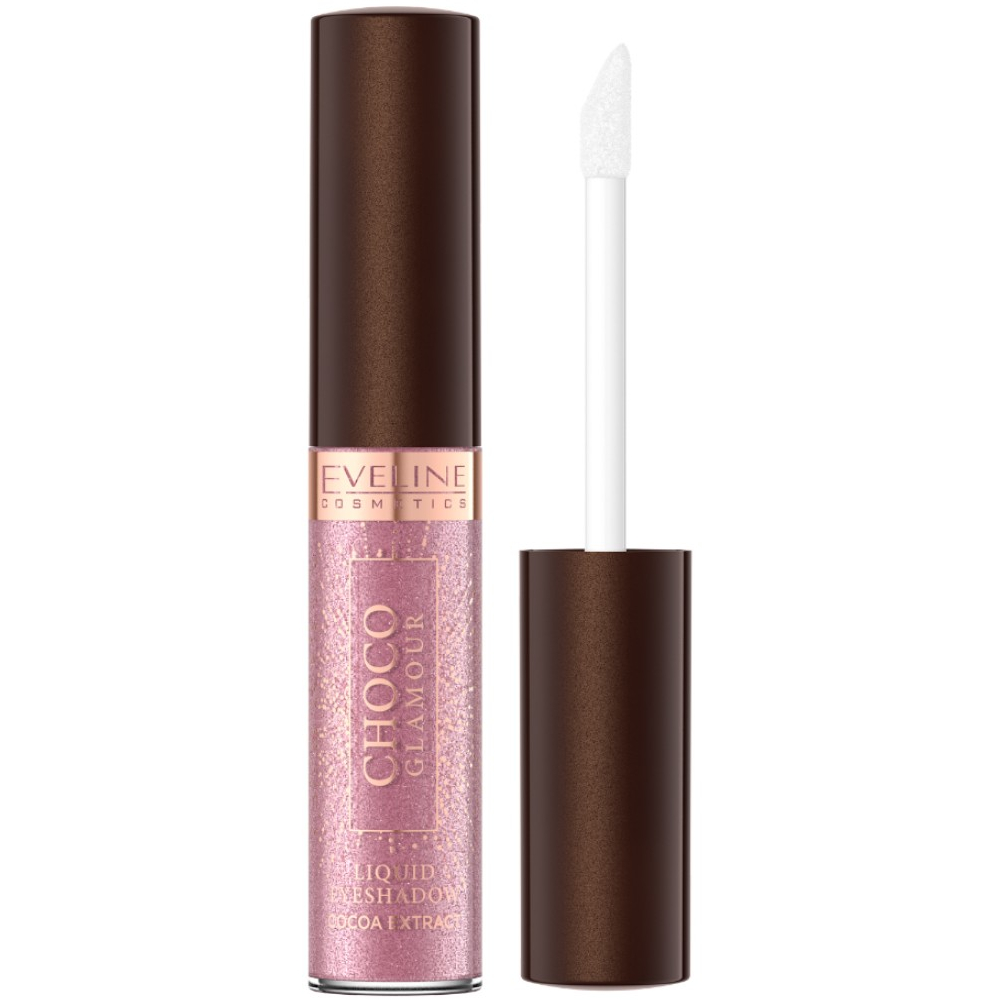 Fard de pleoape lichid Choco Glamour No. 4, 6.5ml, Eveline Cosmetics