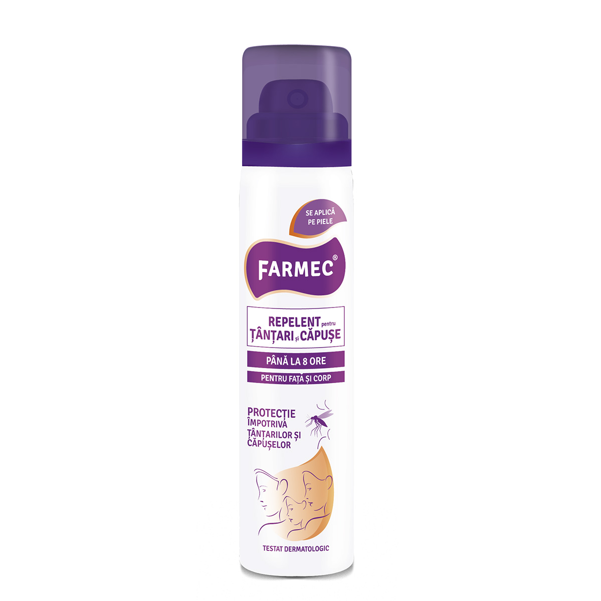 Spray repelent pentru tantari si capuse, 75ml, Farmec