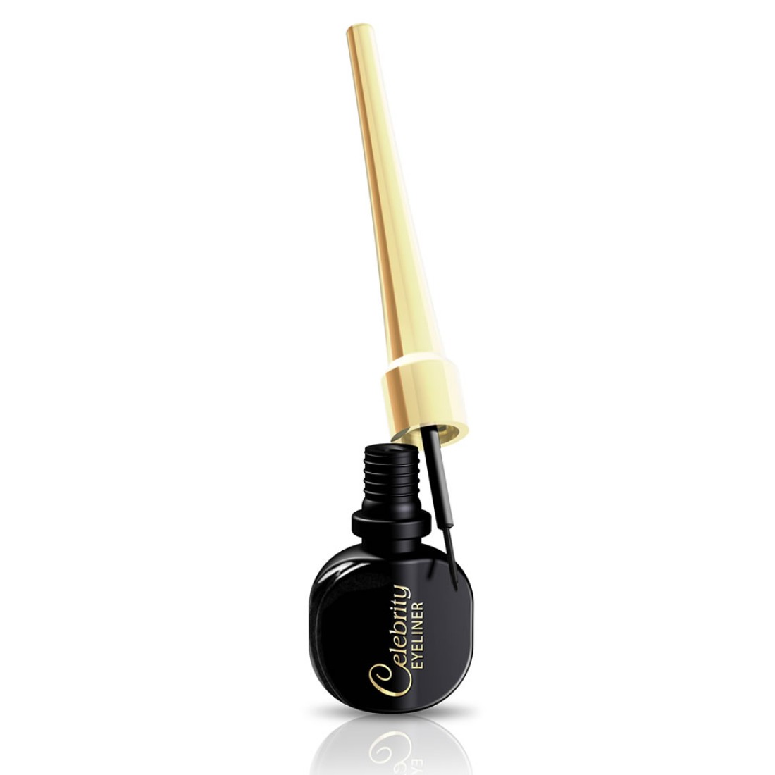 Tus de ochi lichid Celebrities Black, 3ml, Eveline Cosmetics