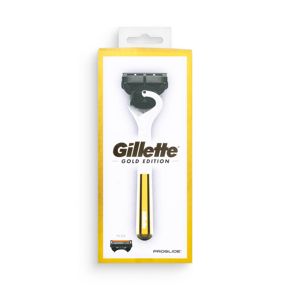 Aparat de ras cu o rezerva Gold Edition, 1 bucata, Gillette