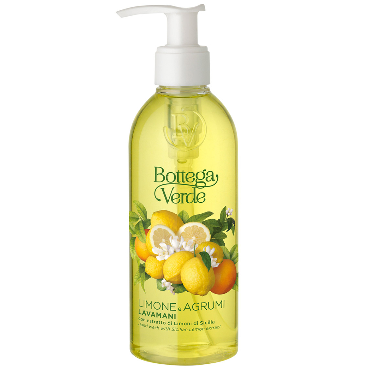 Sapun lichid cu aroma de lamai Limone e Agrumi, 250ml, Bottega Verde