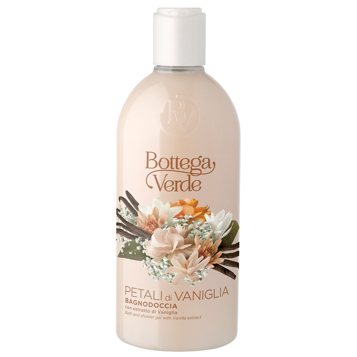 BOTTEGA VERDE 140280/159724 GEL DE DUS VANILLA PETALS 400ML