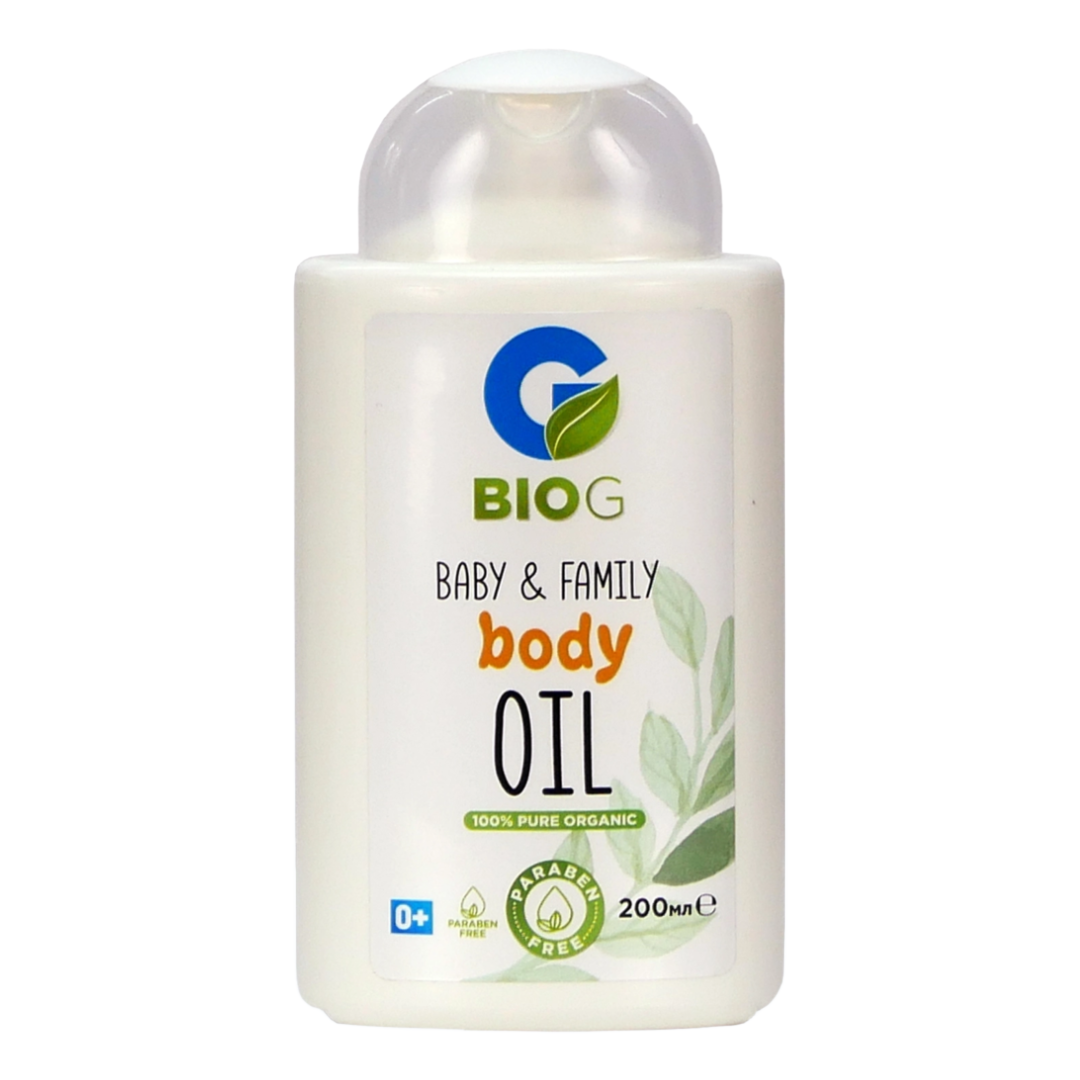 Ulei de corp organic BABY, 200 ml, BIO G