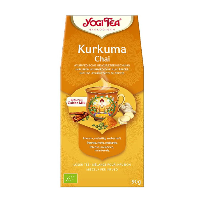 Ceai bio curcuma Chai, 90g Yogi Tea