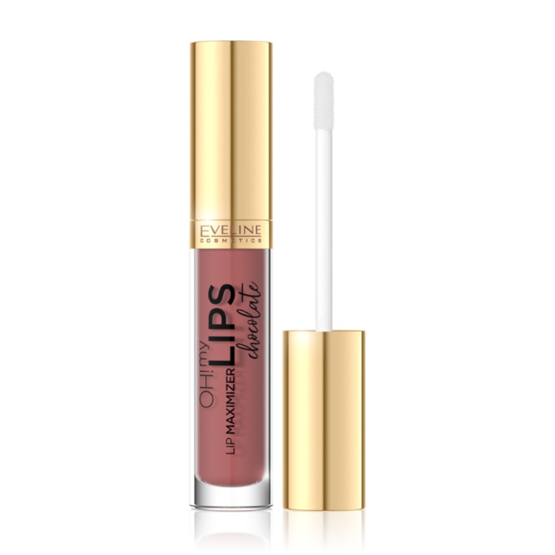 Luciu cu efect de marire Oh! My Lips Maximizer Chocolate, 4.5ml, Eveline Cosmetics