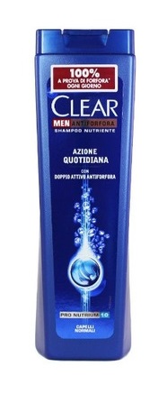 Sampon pentru barbati Azione Quotidiana, 250ml, Clear