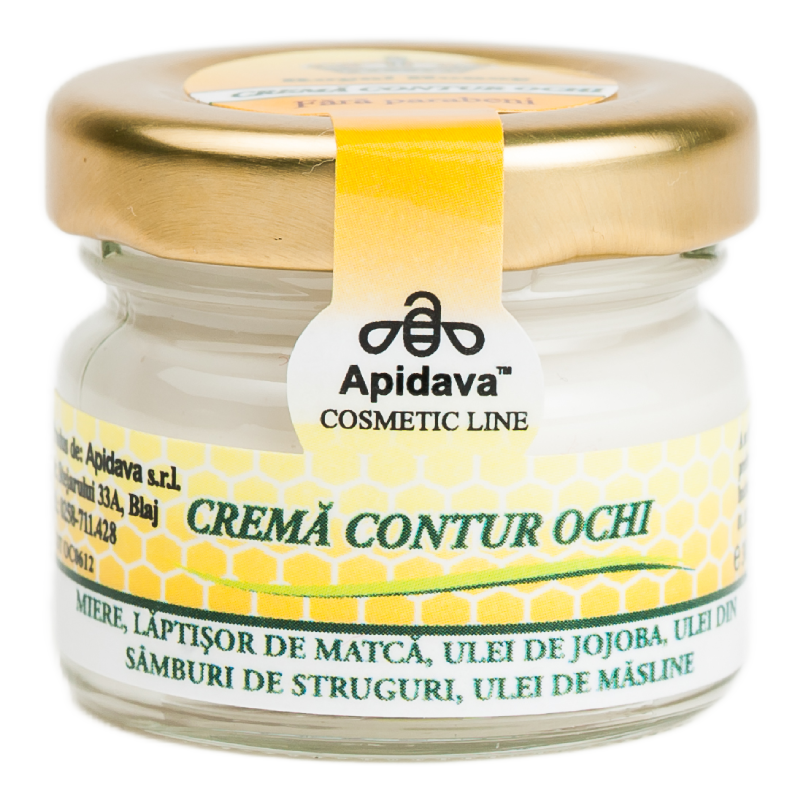 Crema contur ochi, 30 ml, Apidava