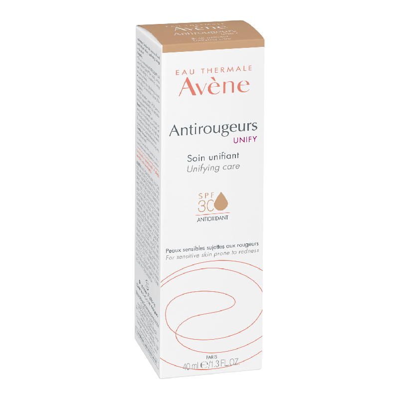 Crema nuantatoare antiroseata cu protectie solara SPF 30, 40 ml, Avene