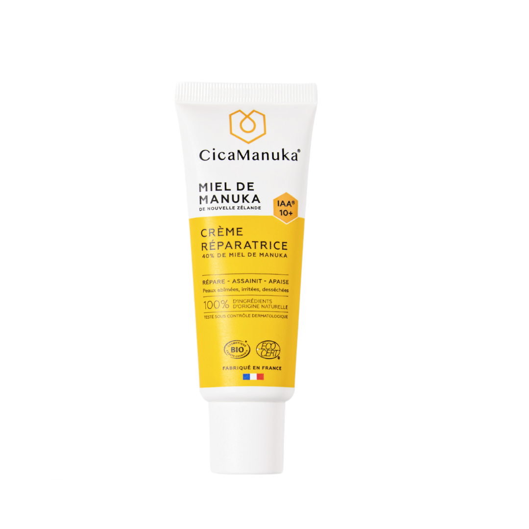 Crema reparatoare 40% miere de manuka IAA10+, ecologica, 40 ml, CicaManuka